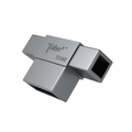 Three-way connector for 1-inch square and 1×2-inch rectangular aluminum tubing – Tube² TS302